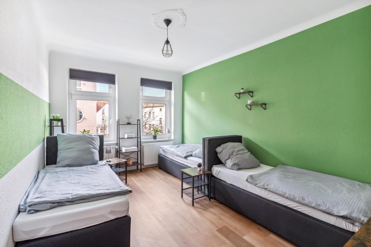 Salihomes/Max Apartment/5Pax/Modern Eingerichtet/Voll Ausgestattet Kueche Markranstädt Eksteriør billede
