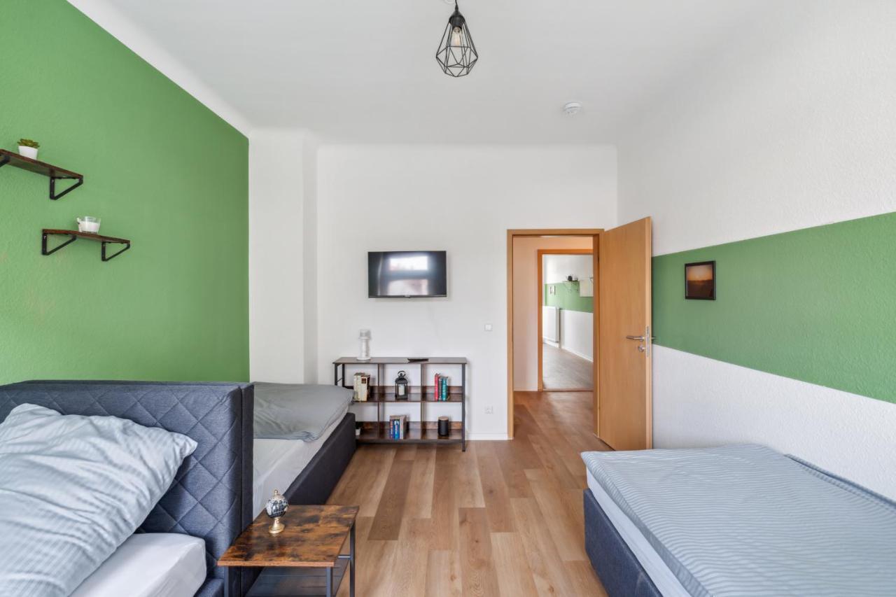 Salihomes/Max Apartment/5Pax/Modern Eingerichtet/Voll Ausgestattet Kueche Markranstädt Eksteriør billede
