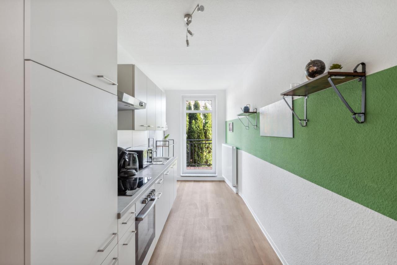 Salihomes/Max Apartment/5Pax/Modern Eingerichtet/Voll Ausgestattet Kueche Markranstädt Eksteriør billede